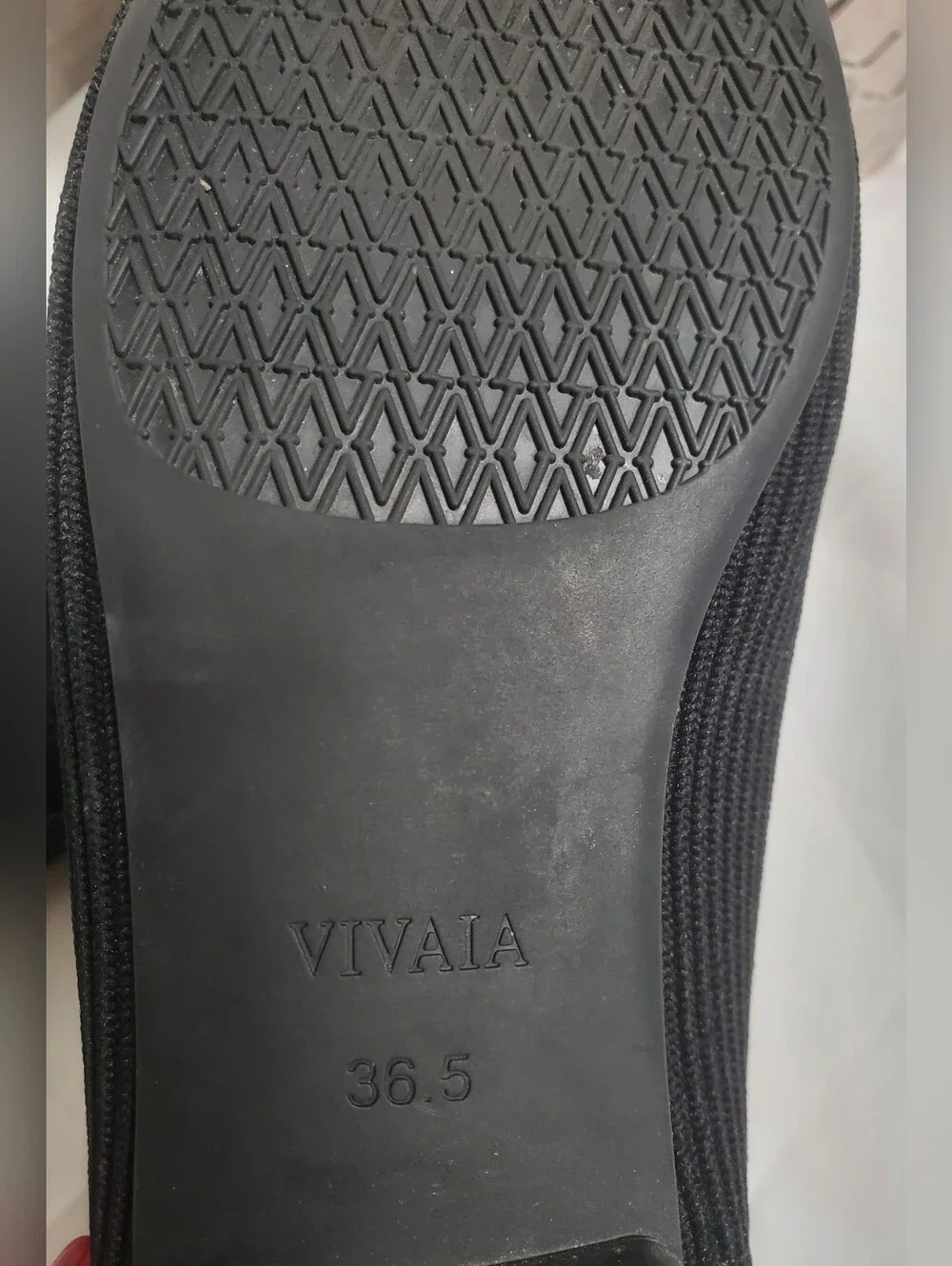 VIVAIA Margot Mary Jane Flats Black Size 36.5